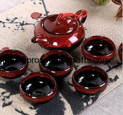 Porcelain Glazed Tea Set