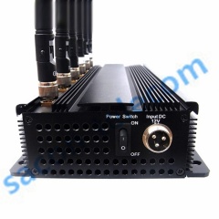 6-Band Cell Phone Signal Jammer GSM CDMA DCS PCS 3G UHF VHF Jammer Long Jamming Range