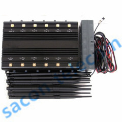 12 Bands Mobile Phone Signal Jammer/ RF Jammer VHF UHF 4G/Wimax Jammer Blocker OEM/ODM