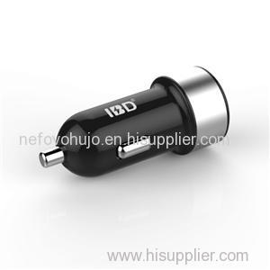 Rohs car charger with 2 port car mobile charger 5v 2.4a for Xiaomi/Huawei/LG