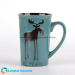 Alaska animal handpainted ceramic tea cup