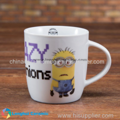 Minions series cartoon ceramic tea cup