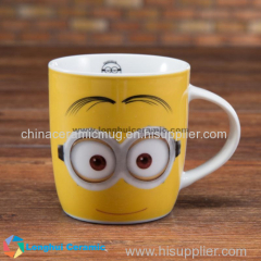 Minions series cartoon ceramic coffee mug