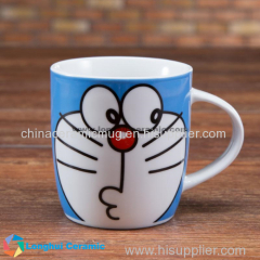 Doraemon series cartoon ceramic coffee mug