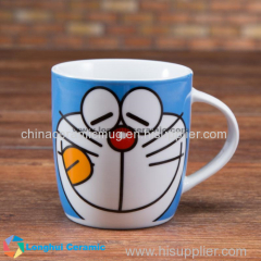 Doraemon series cartoon ceramic coffee mug