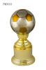 Polyresin Soccer Trophy & Alloy Badge