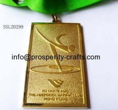 Polyresin Soccer Trophy & Alloy Badge