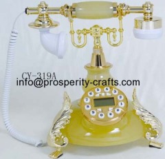 Polyresin & Plastic Telephone