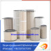 Compressor air filter cartridge fabrication