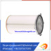 Compressor air filter cartridge fabrication