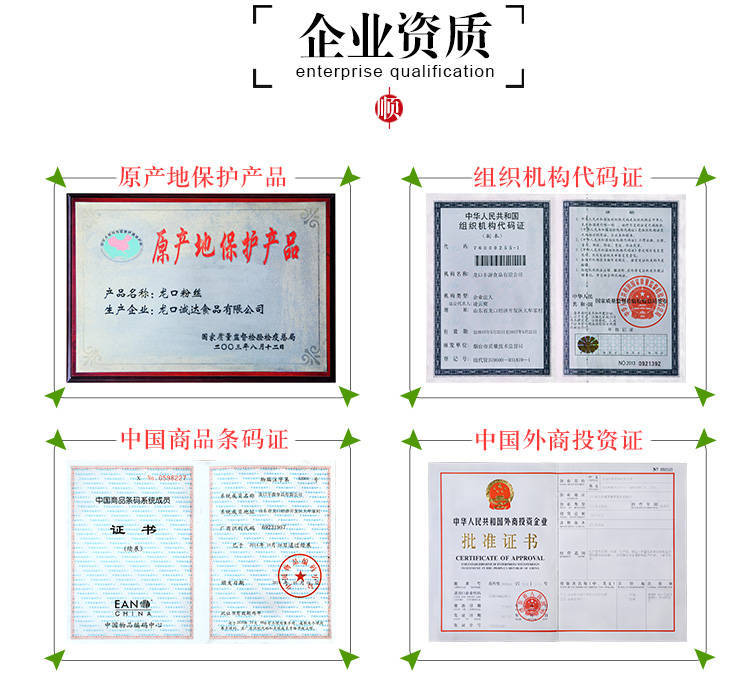 Company certificates