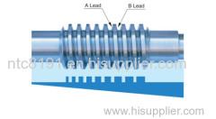 DUAL LEAD WORM GEAR