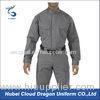 Professional Police Staff Uniform With Two Tilted Chest Pockets For Security Guard / Military