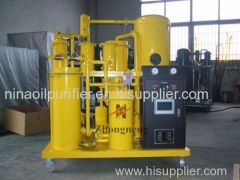 Lube oil cleaning machine