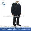 Dark Blue Police Security Officer Uniforms For Public Safety Protection