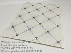 PVC ceiling panel & pvc false ceiling tiles for interior ceiling decoration