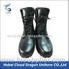 High Ankle Leather Jungle Military Combat Boots Waterproof Black Color