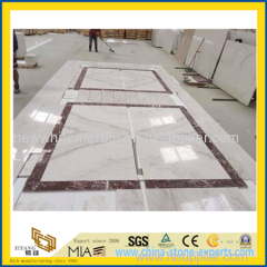 Volakas White Marble Slabs for Bathroom Decoration