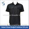 Summer Cool Black Security Guard T Shirts For Factory Office Worker