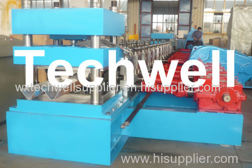 Forming Speed 10 - 12m/min W Beam Guardrail Forming Machine for Crash Barrier
