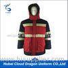 Red Safety Reflective Windbreaker Security Guard Coats Coveralls High Visibility Waterproof