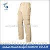 Military Style Ripstop Tactical Combat Pants With Function Pocket Khaki Color