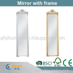 Decorative Wooden framed dressing mirror