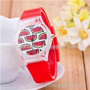 Hot Selling Fashion Cheap Promotion Plastic Watch