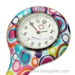 Japan Quartz Movement Silicone Nurse Watch