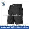 Black Short Tactical Combat Pants Lightweight For Police / Law Enforcement