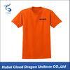 Customized Orange Color Security Guard T Shirts With 100% Cotton Jersey