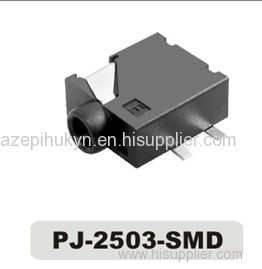 2.5mm 3 Pole SMT 5 Pin Audio Jack