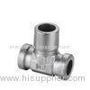 02 tee coupling investment casting stainless steel 304 304L 316L