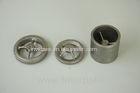 Bushing stainless steel investment castings parts / wax metal casting