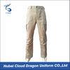 Custom Material Khaki Cargo Pants Tactical Combat Trousers For Outdoor Duty