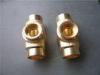 Lost wax investment casting process copper tube joint normal polish