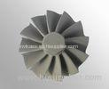 Vacuum investment casting gas turbine wheel