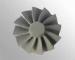 Vacuum investment casting gas turbine wheel