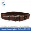 Outdoor Security Uniform Accessories Red Military Tactical Belt Comfortable