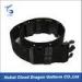 100% Polyester Black Law Enforcement Duty Belt With Adjustable Plastic Buckles