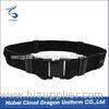 Durable Security Uniform Accessories Black Police Duty Belt Cotton Woven