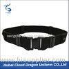 Durable Security Uniform Accessories Black Police Duty Belt Cotton Woven