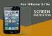 Cool Glass Tempered iPhone 5 5S Screen Protector Scratch Proof Removable