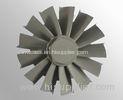 Vacuum investment casting steam turbine wheel with carbon steel