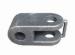 Heat treatment ductile iron casting clamp part for clamp things