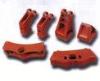 Red brake part automobile casting parts carbon steel 42CrMo 8620 4145