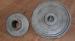 Wheel carbon steel sand casting parts zinc plating by cut and grind gate