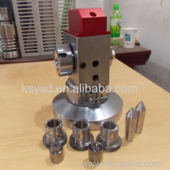 U7 fixed centering single layer extrusion head with color stripe
