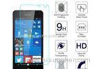 Microsoft Lumia 650 Anti Fingerprint Screen Protector Blue 2.5 D Toughened Glass