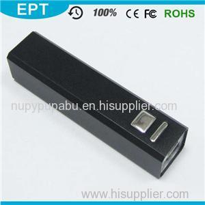 EP-002 Aluminium Stick Colorful 2600mAh Mobile Charger Power Bank